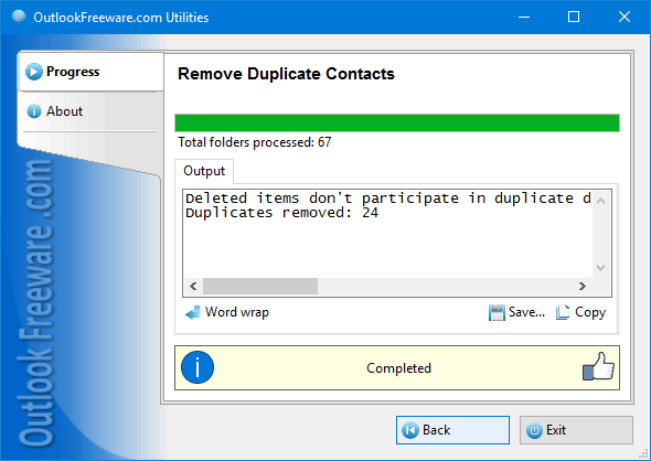 How To Remove Duplicate Contacts From Outlook? | Outlook Freeware