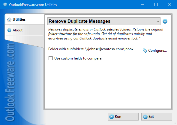 Remove Duplicate Messages Outlook Freeware